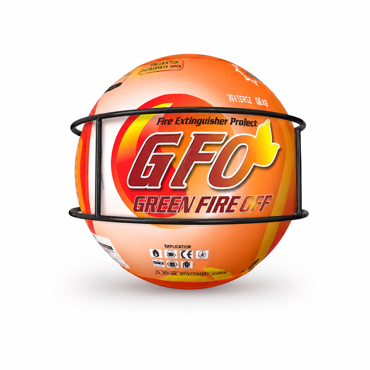 كرة إطفاء الحريق الصغيرة GFO ‏400 غرام